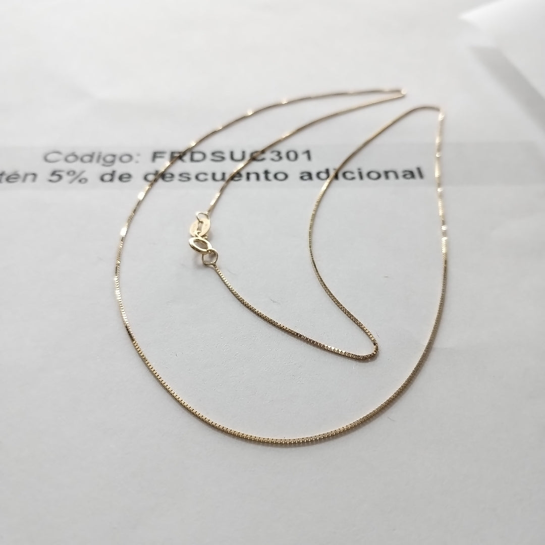 CADENAS ESPECIAL ORO 14K 1.1 (NUEVO)