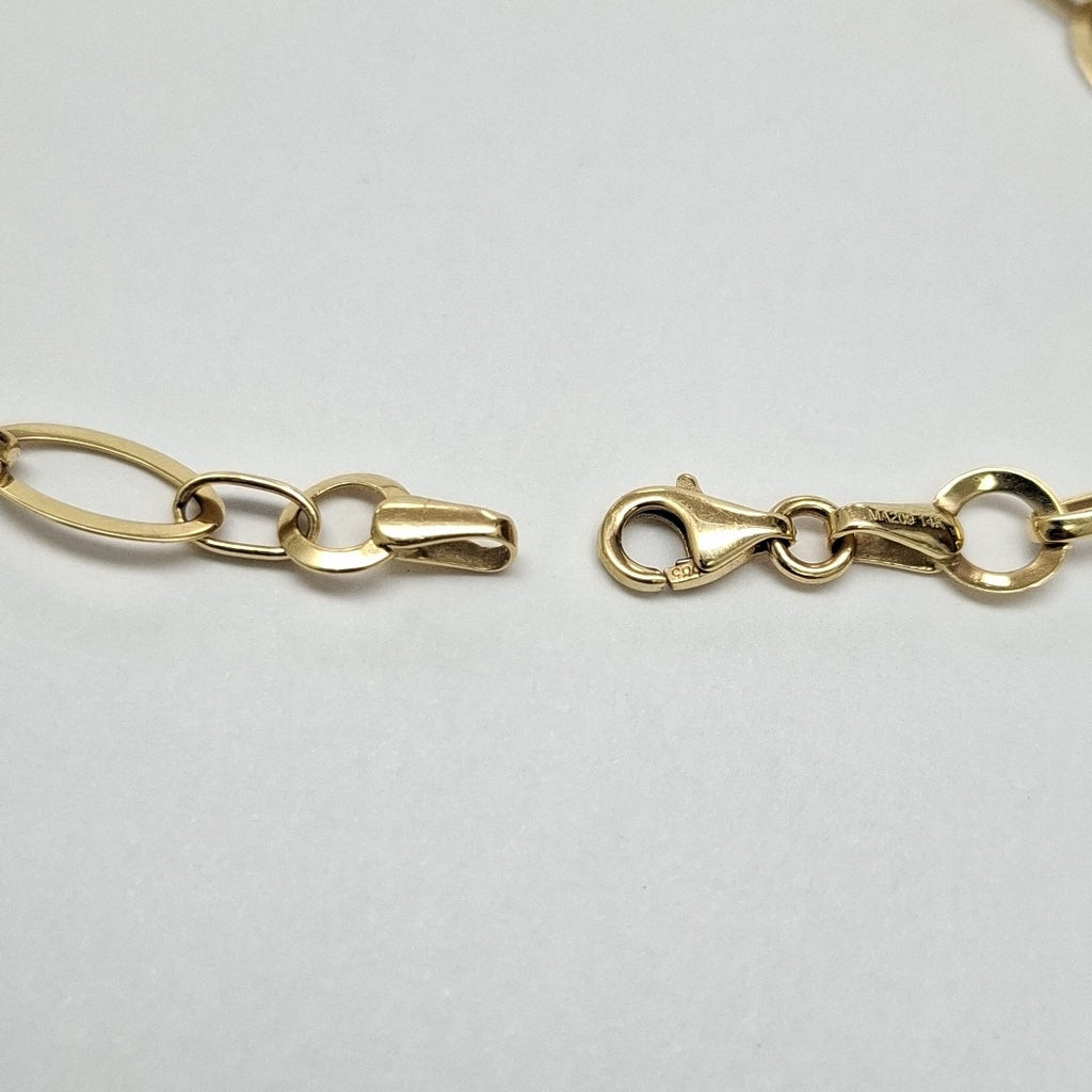 PULSERA ORO 14 K 4.5 GRMS (SEMINUEVO)
