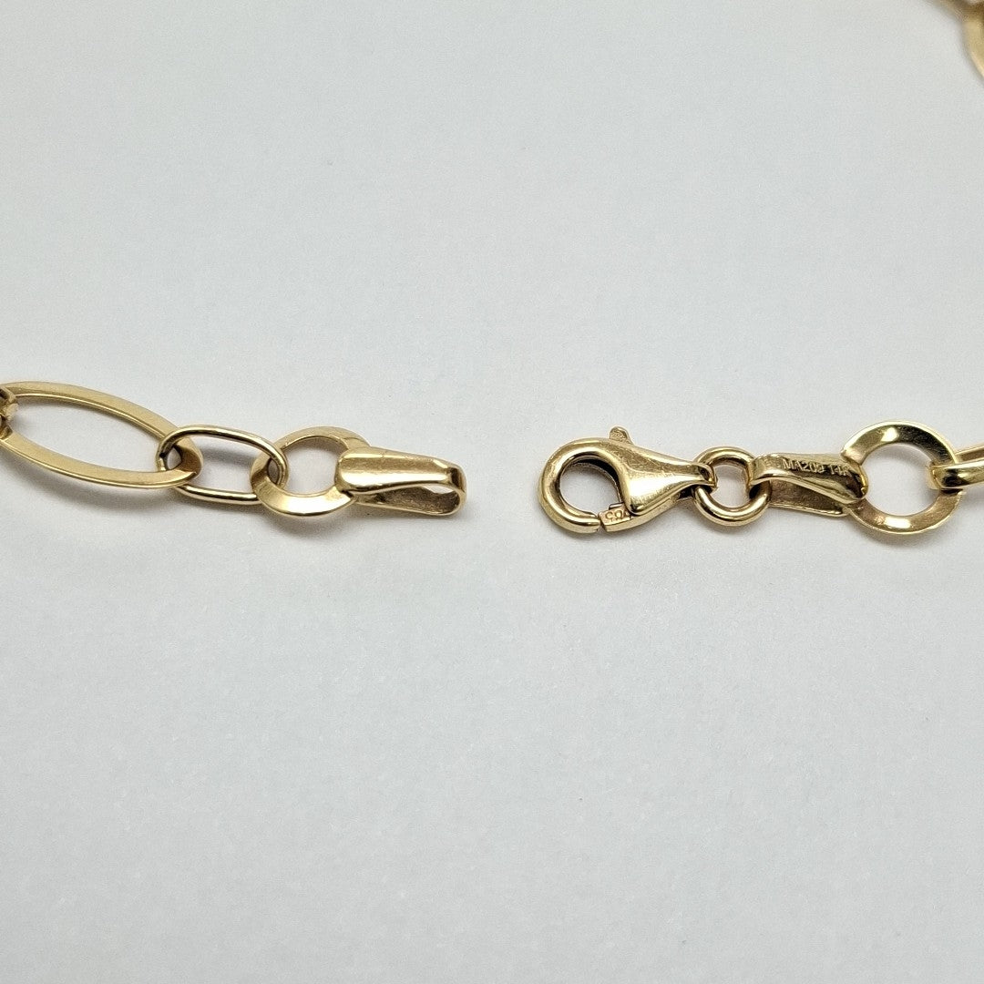 PULSERA ORO 14 K 4.5 GRMS (SEMINUEVO)