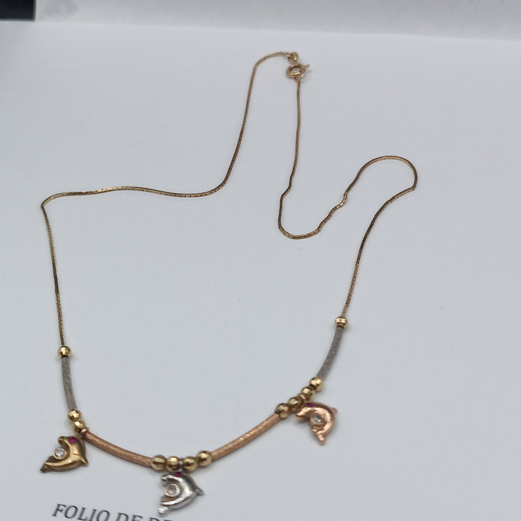 GARGANTILLA ORO 14 K 5.4 GRMS (SEMINUEVO)