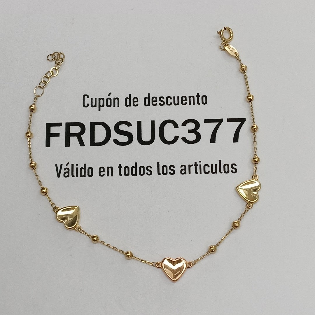 PULSERAS DAMA ORO 14K 2 (NUEVO)