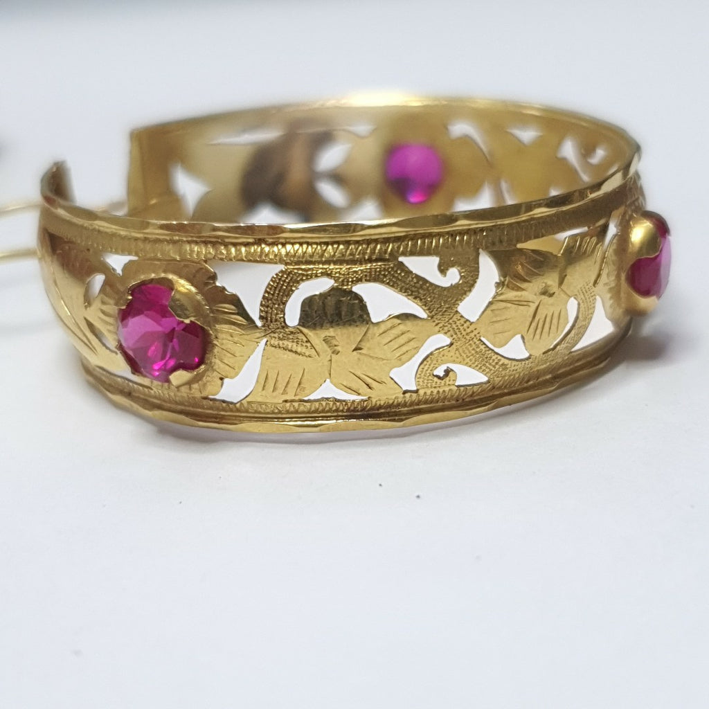 ARRACADAS PAR ORO 14 K 11.8 GRMS (SEMINUEVO)