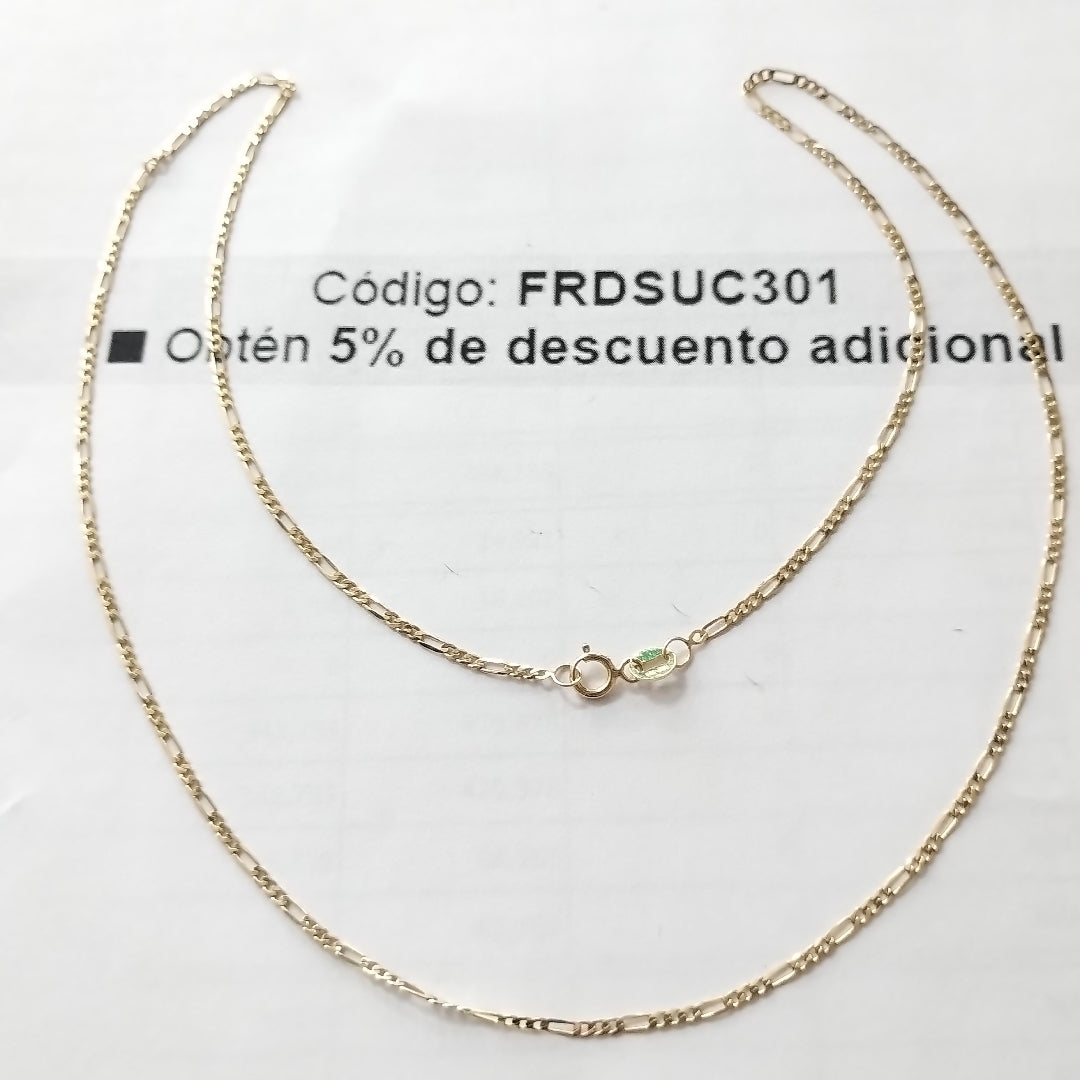 CADENAS CARTIER 3 1 AMARILLA ORO 14K 2 (NUEVO)