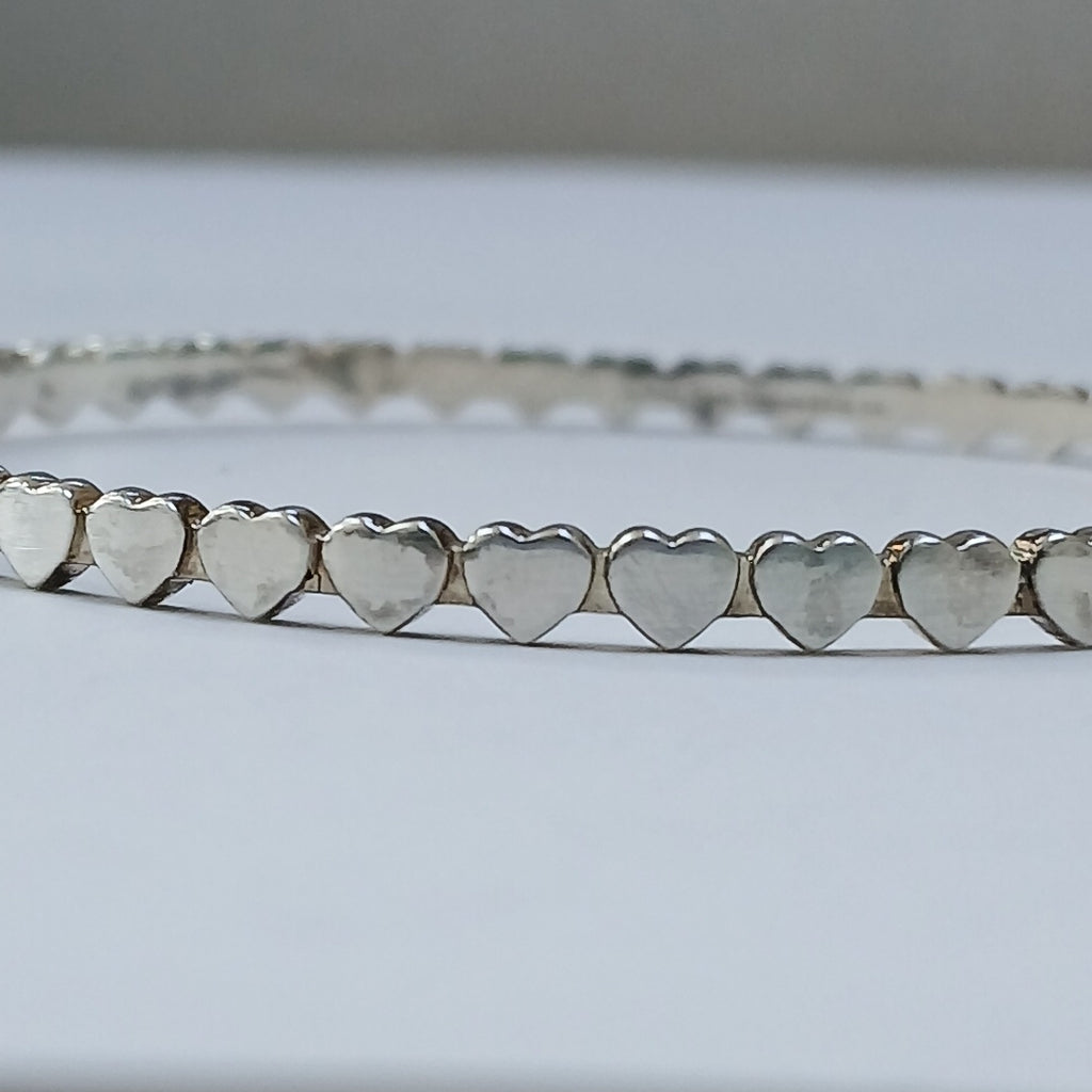 PULSERA RIGIDA PLATA 9,40 GRMS (SEMINUEVO)