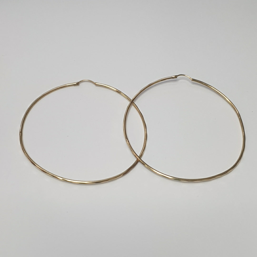 ARRACADAS PAR ORO 14 K 3,50 GRMS (SEMINUEVO)