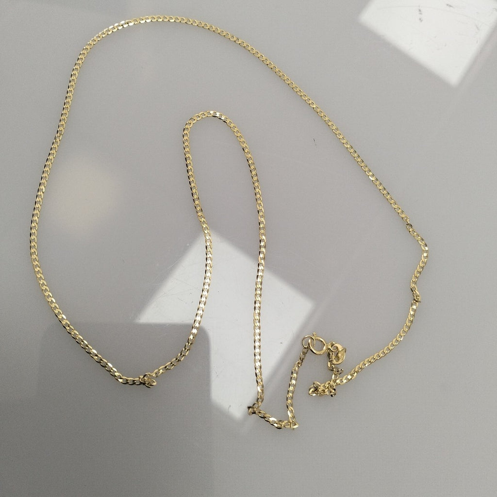 CADENAS BARBADA AMARILLA ORO 14K 2 (NUEVO)