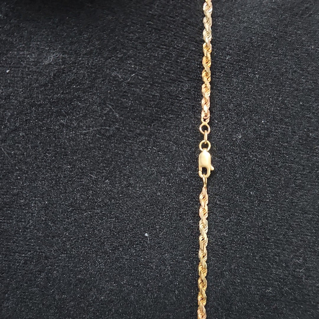 CADENA ORO COMBINADO 14 K 19.5 GRMS (SEMINUEVO)