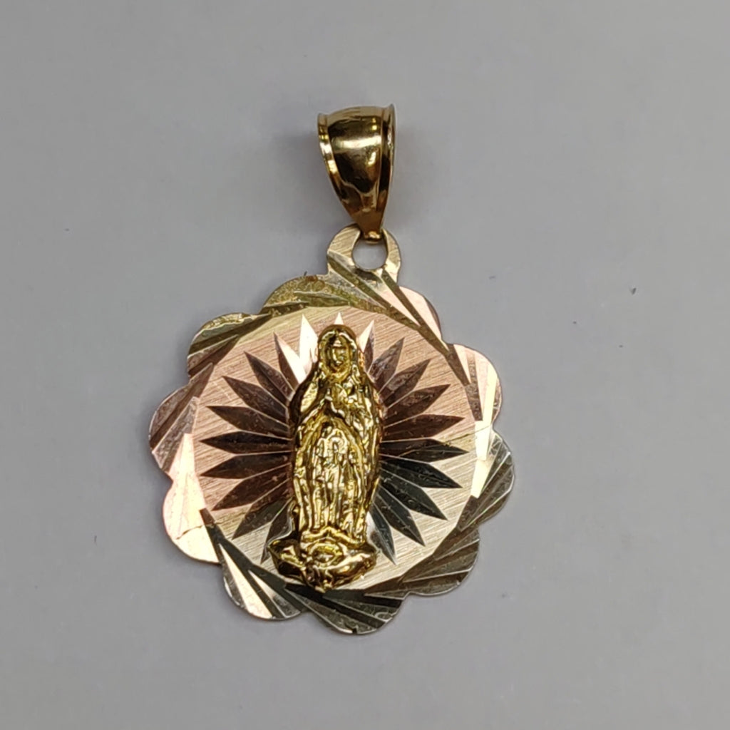 MEDALLA RELIGIOSA ORO 14 K 3 GRMS (SEMINUEVO)