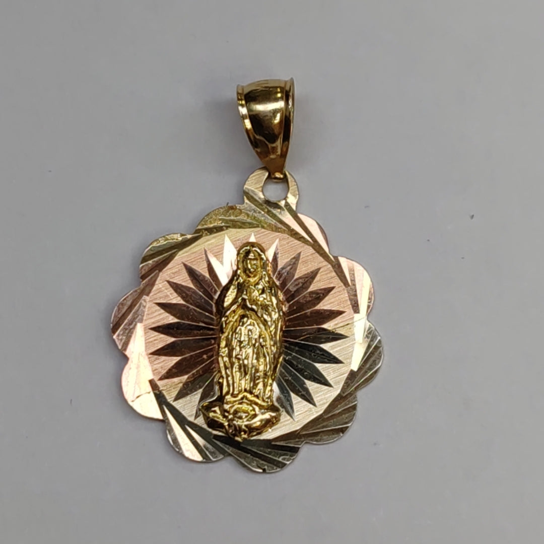 MEDALLA RELIGIOSA ORO 14 K 3 GRMS (SEMINUEVO)