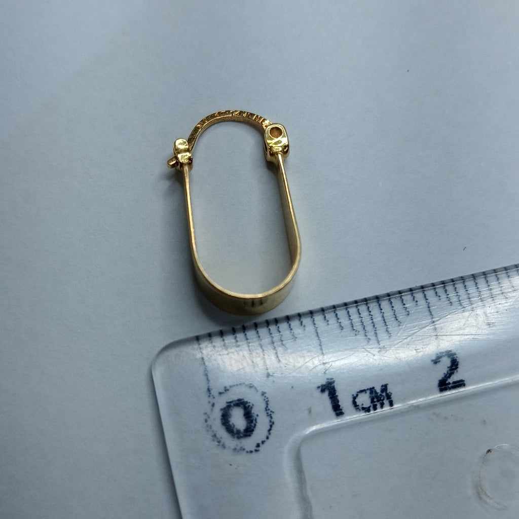 ARETES PAR ORO 14 K 1,90 GRMS (SEMINUEVO)