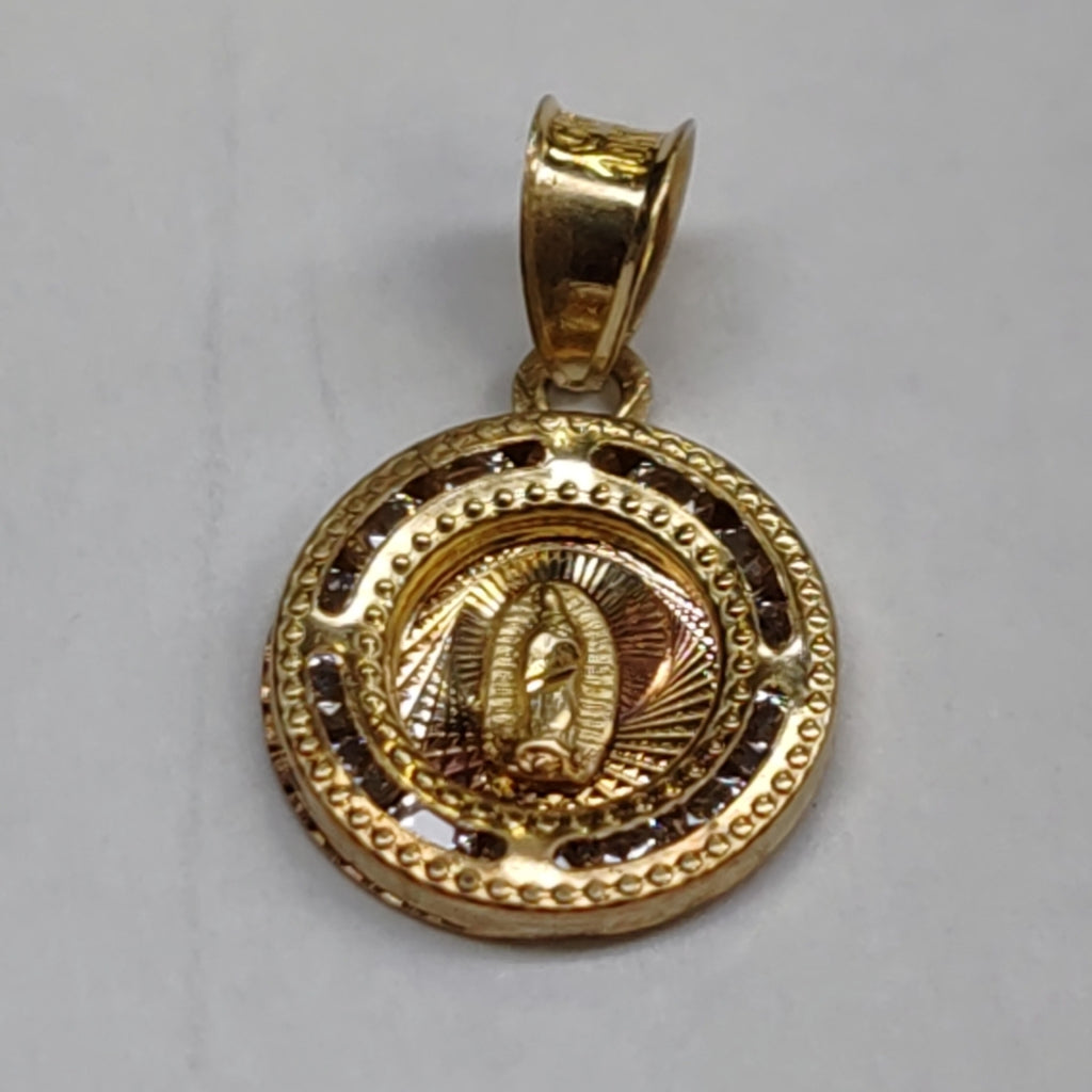 MEDALLA RELIGIOSA ORO 10 K 0,50 GRMS (SEMINUEVO)
