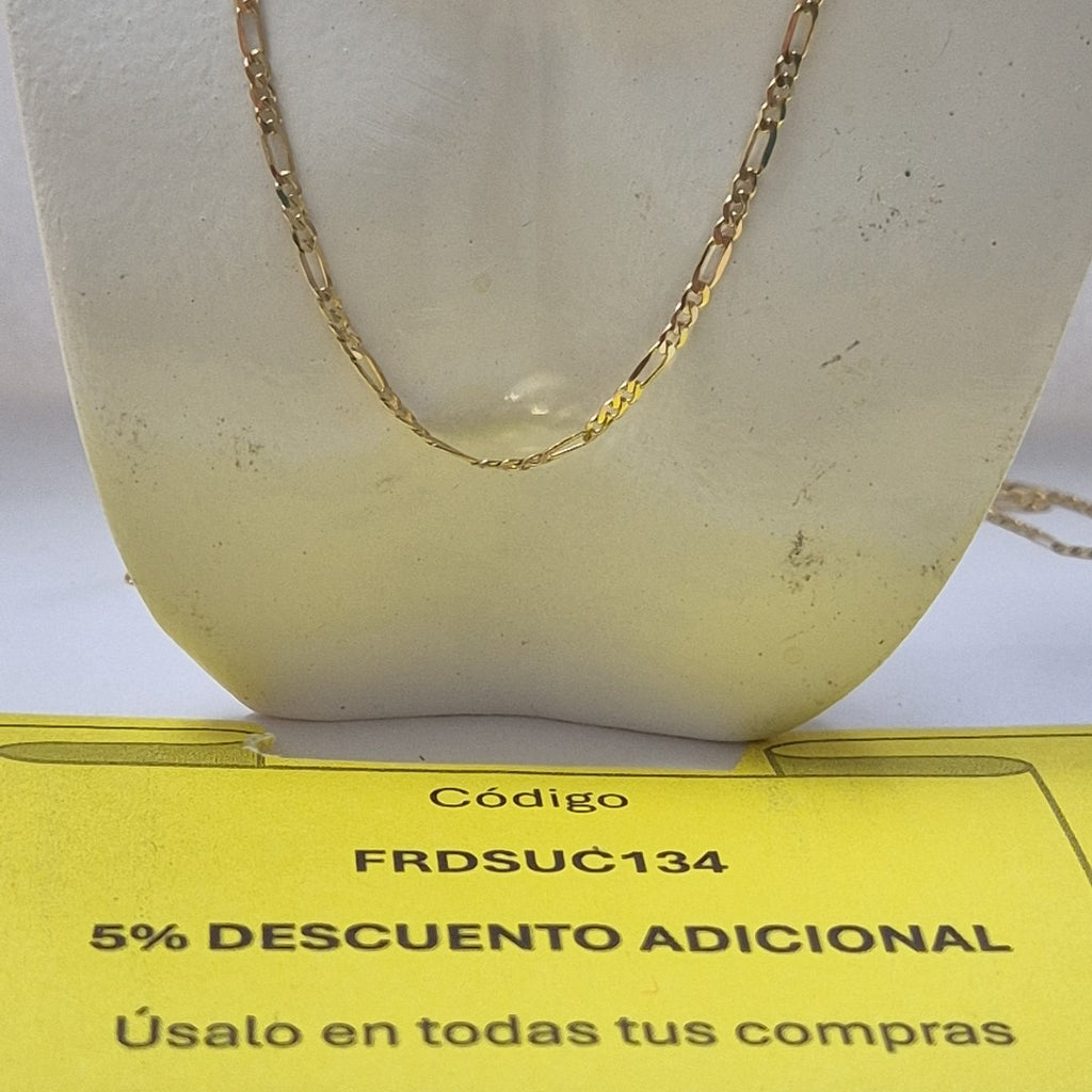CADENAS CARTIER 3 1 AMARILLA ORO 14K 2.2 (NUEVO)