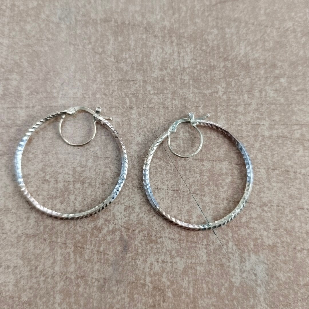 ARRACADAS PAR ORO 14 K 2.6 GRMS (SEMINUEVO)