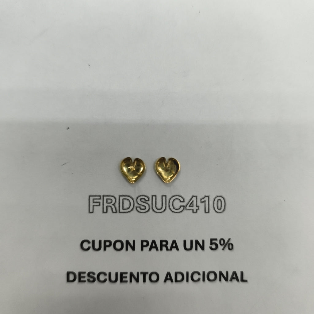 BROQUELES PAR ORO 10 K 0,50 GRMS (SEMINUEVO)