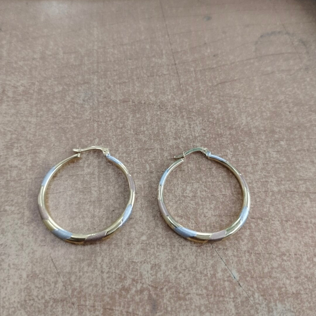 ARRACADAS PAR ORO 10 K 2.4 GRMS (SEMINUEVO)
