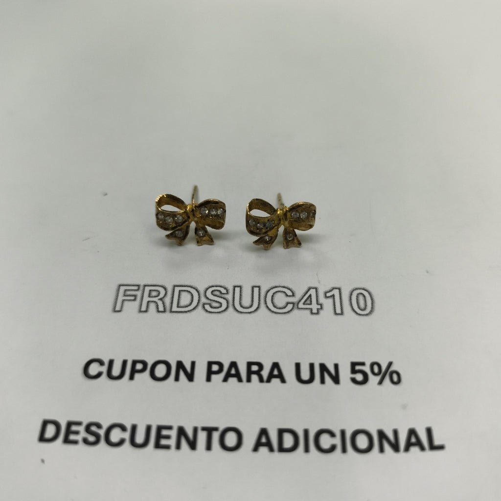 BROQUELES PAR ORO 10 K 1.4 GRMS (SEMINUEVO)