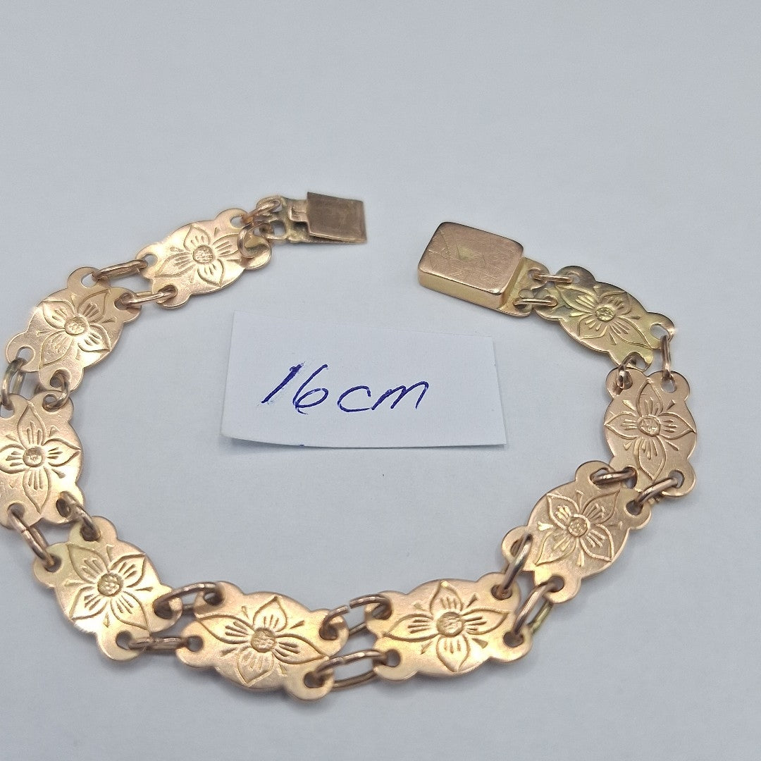PULSERA ORO 10 K 5.6 GRMS (SEMINUEVO)
