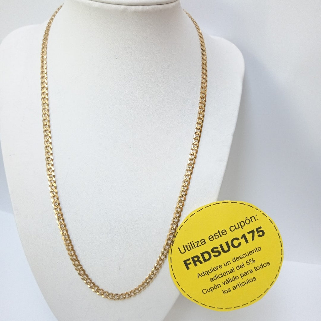 CADENA ORO 14 K 16.5 GRMS (SEMINUEVO)