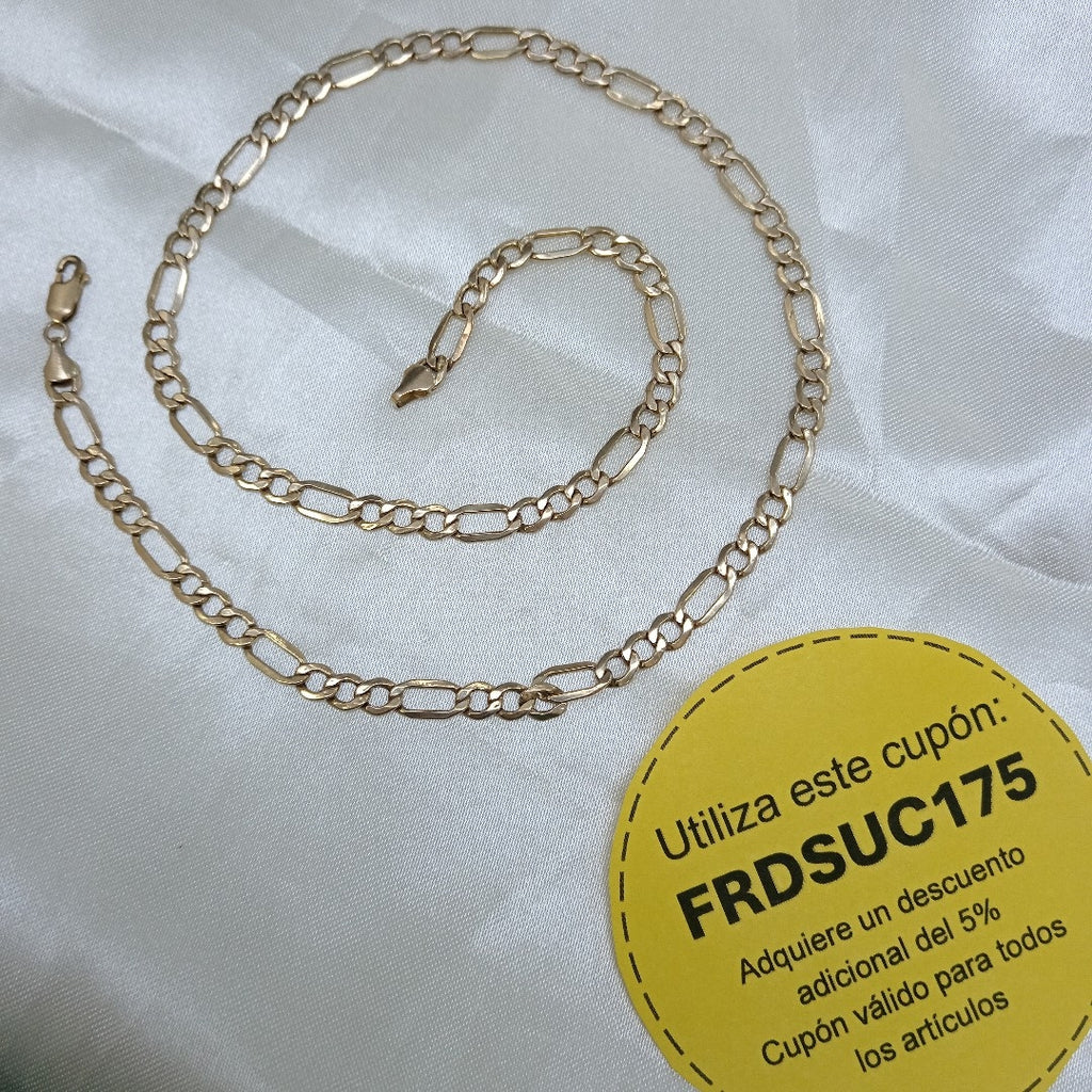CADENA ORO 10 K 7.9 GRMS (SEMINUEVO)