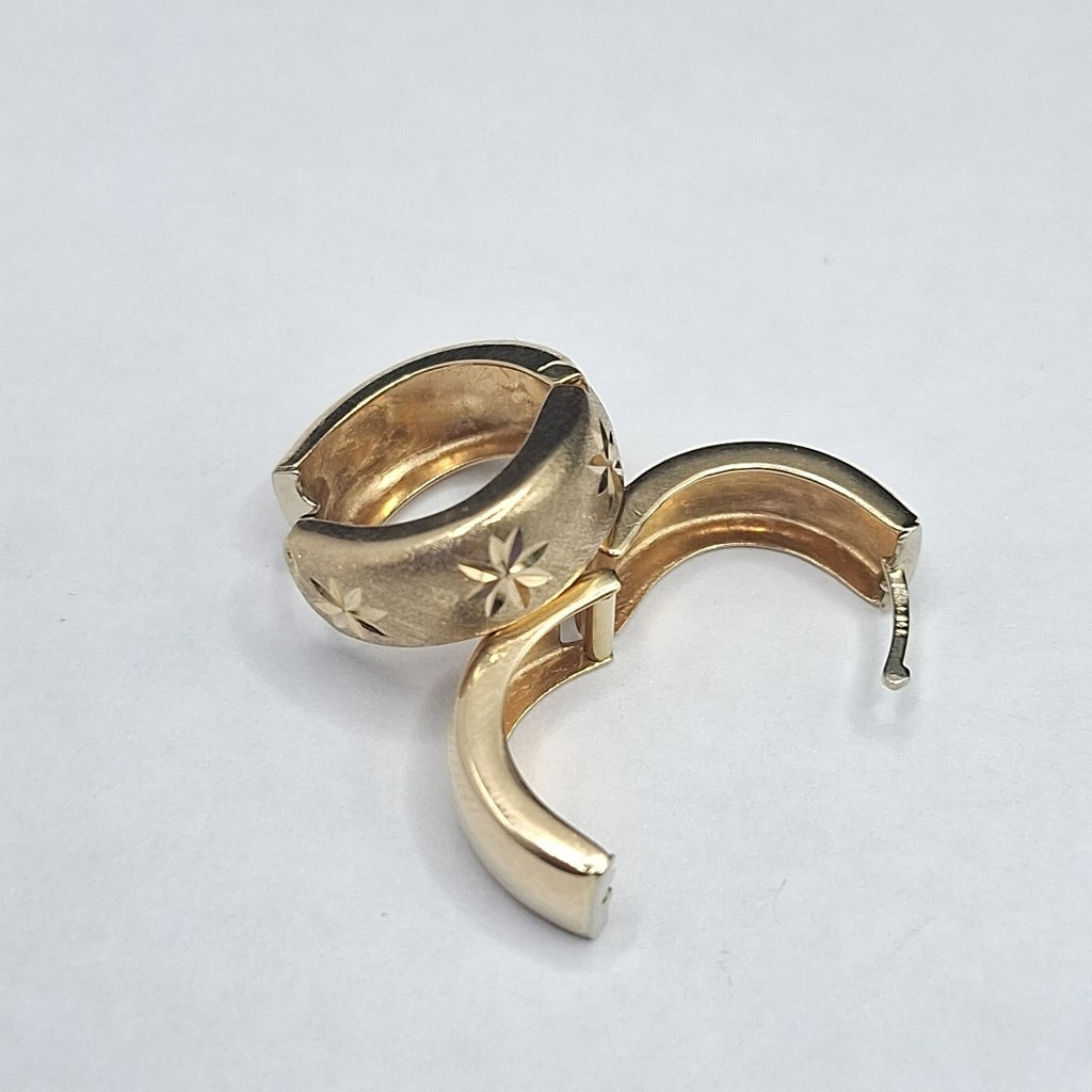 ARETES PAR ORO 14 K 3.2 GRMS (SEMINUEVO)