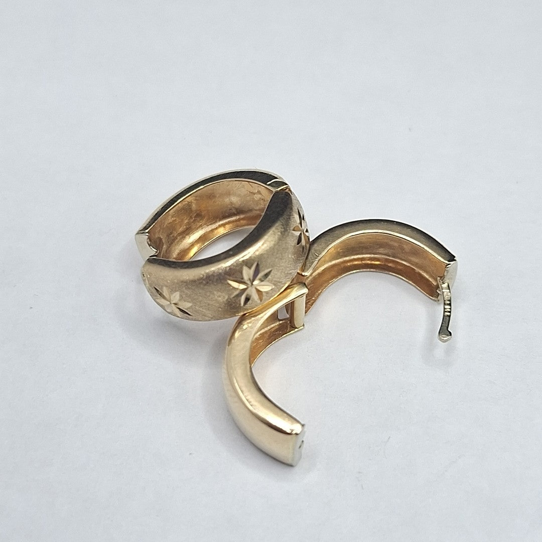 ARETES PAR ORO 14 K 3.2 GRMS (SEMINUEVO)