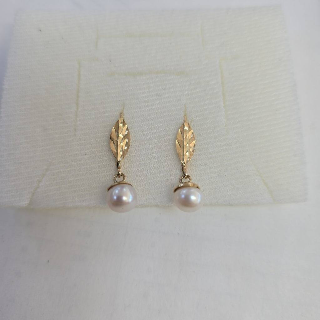 ARETES PAR ORO 8 K 2.2 GRMS (SEMINUEVO)