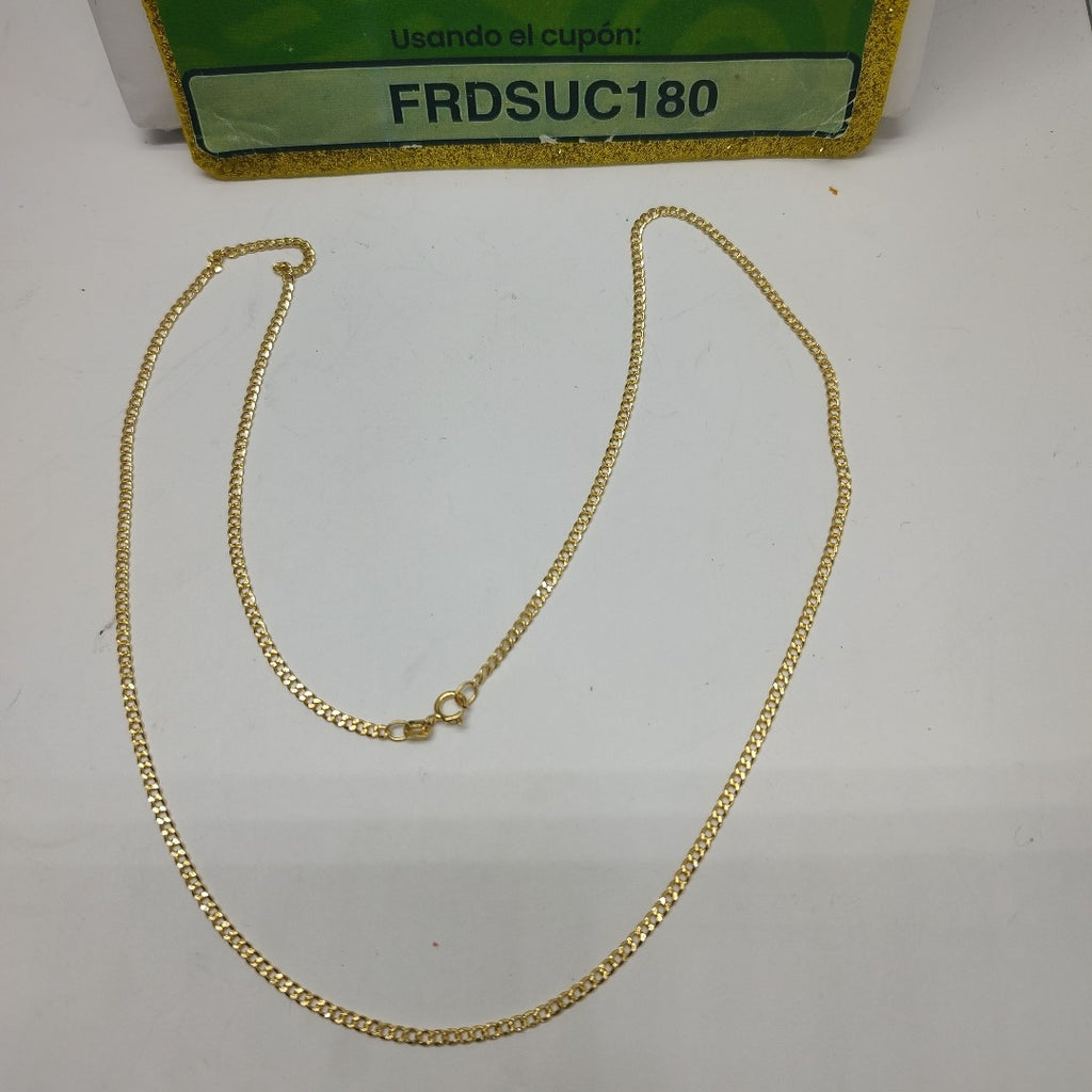 CADENAS BARBADA AMARILLA ORO 14K 2.1 (NUEVO)