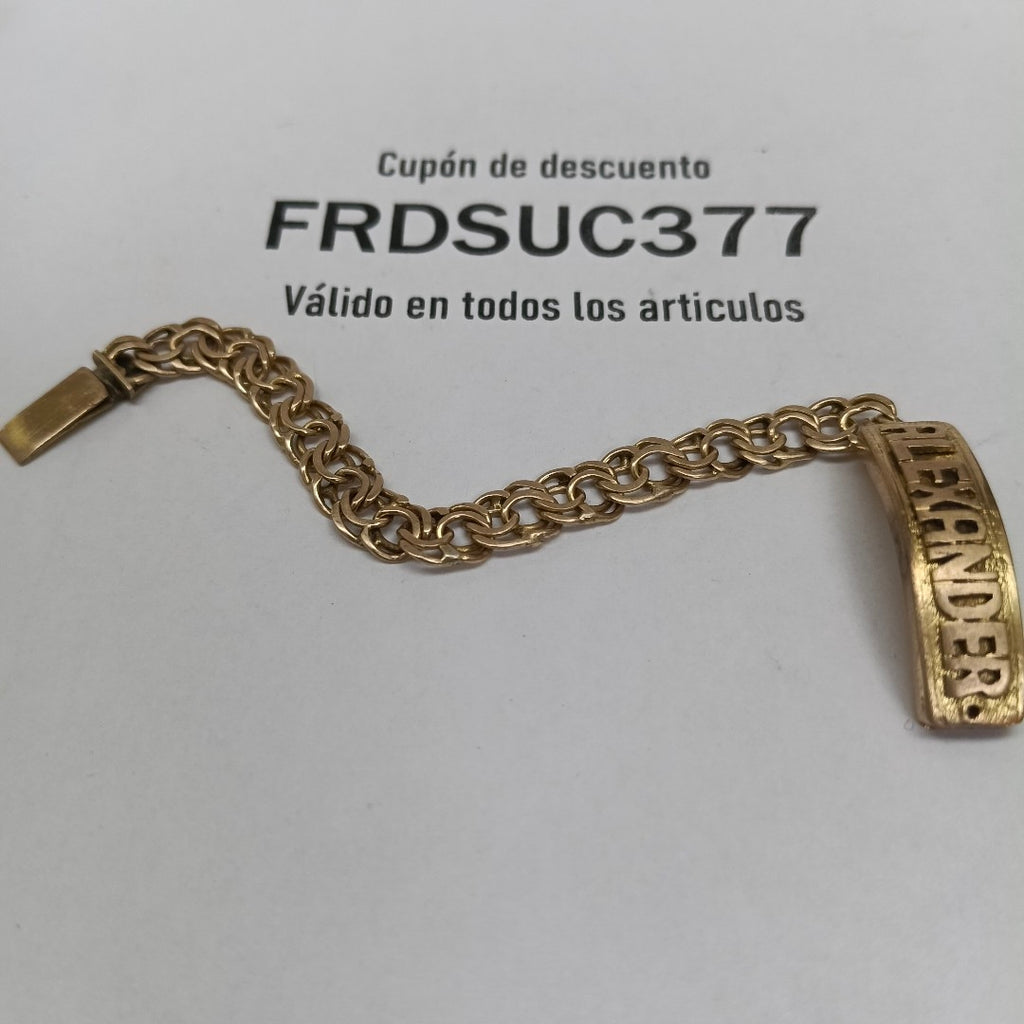 ESCLAVA ORO 8 K 8.1 GRMS (SEMINUEVO)