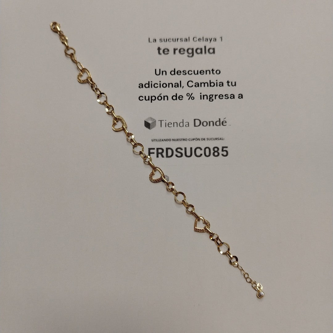 PULSERAS DAMA ORO 14K 3 (NUEVO)