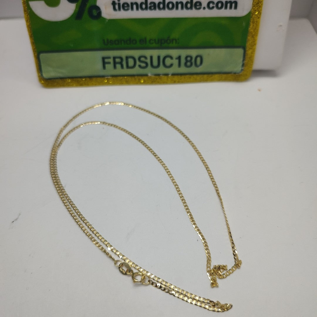 CADENAS BARBADA AMARILLA ORO 14K 2.1 (NUEVO)