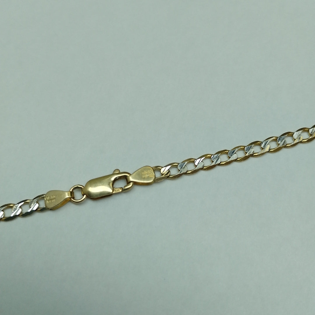 CADENA ORO, RODIADO 10 K 10.9 GRMS (SEMINUEVO)