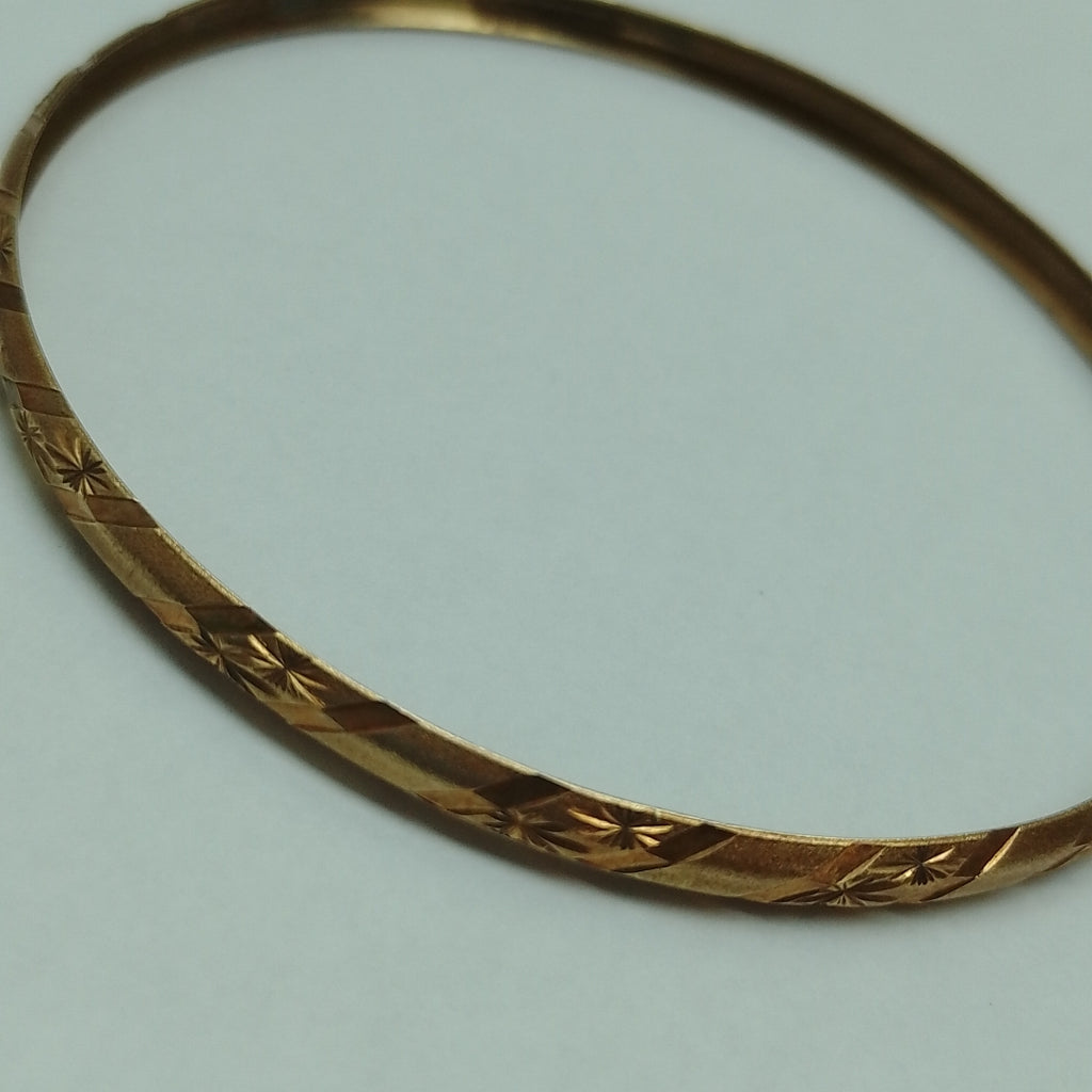 PULSERA RIGIDA ORO 10 K 4,80 GRMS (SEMINUEVO)