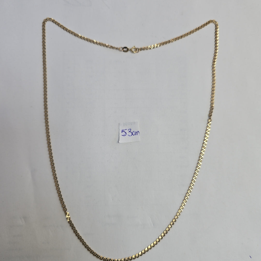 CADENA ORO 14 K 4.3 GRMS (SEMINUEVO)