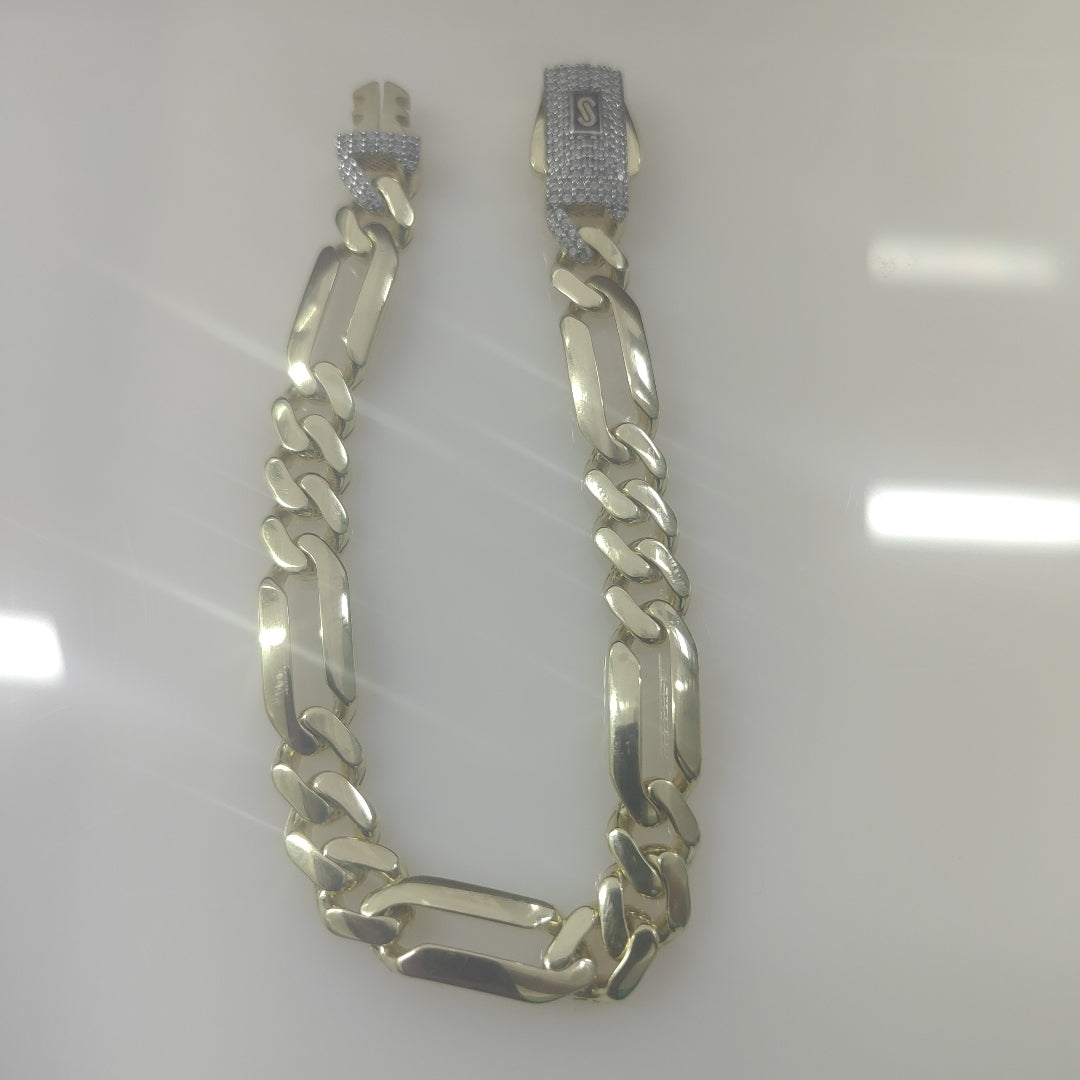 PULSERA MONACO ORO 14K 9.9 (NUEVO)