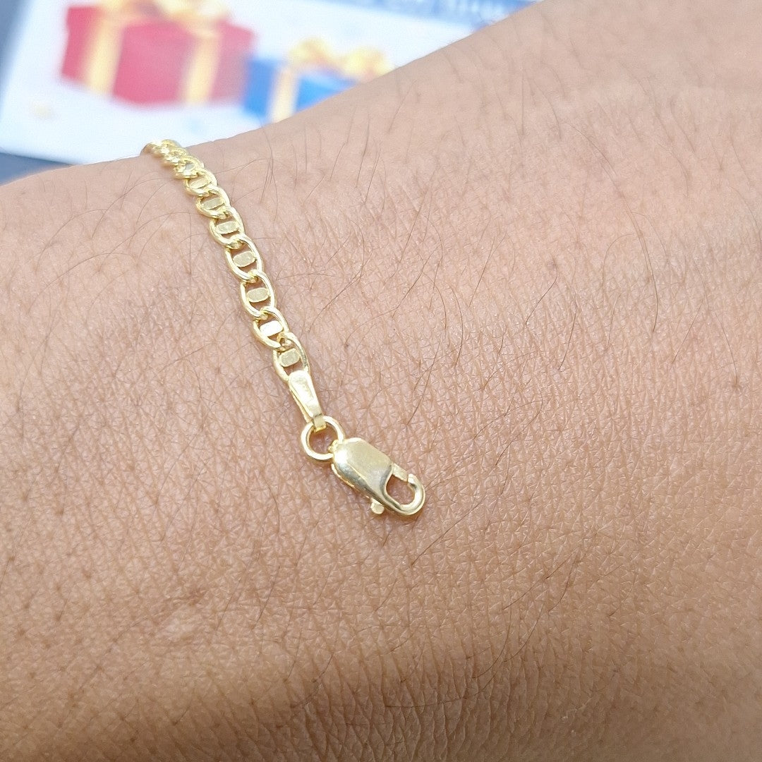 PULSERAS CABALLERO ORO 14K 1.4 (NUEVO)