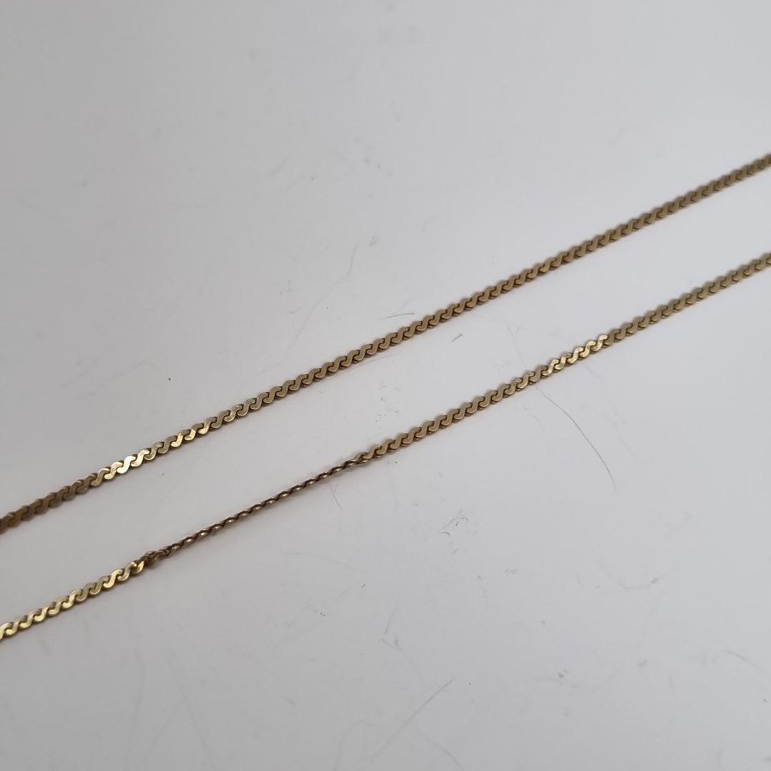 CADENA ORO 14 K 1,90 GRMS (SEMINUEVO)