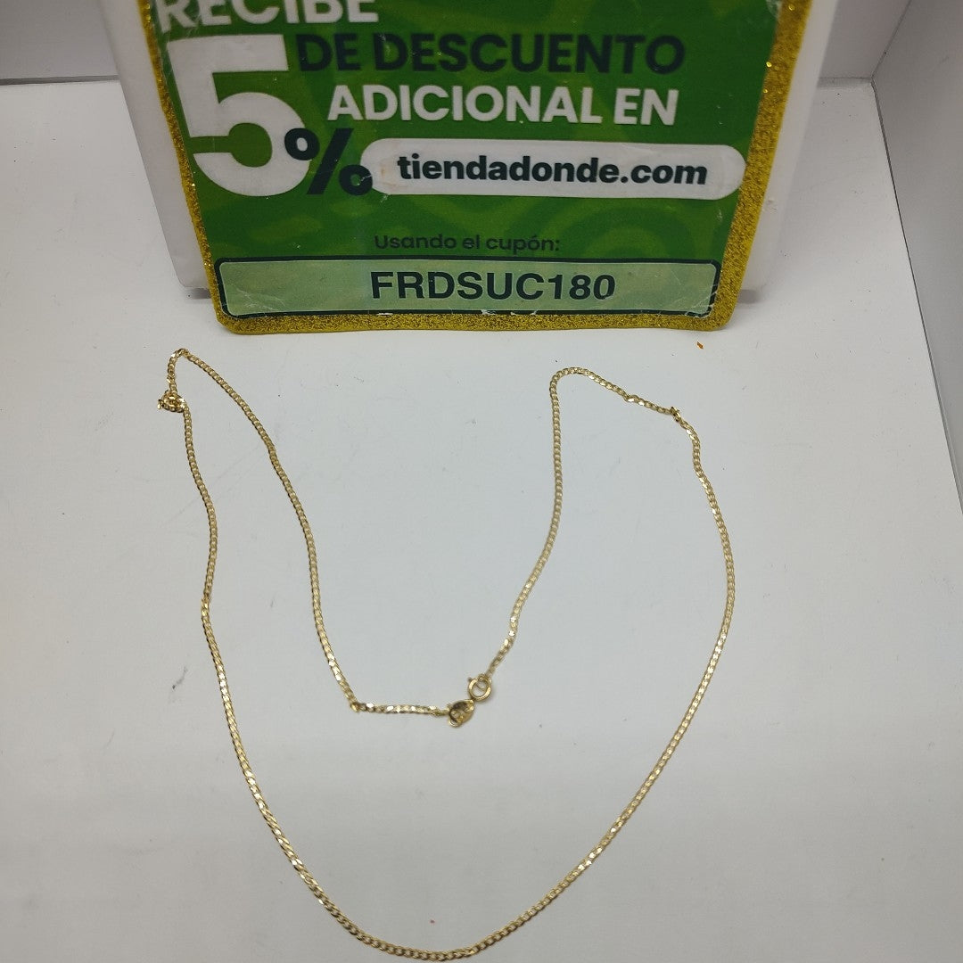 CADENAS BARBADA AMARILLA ORO 14K 2.1 (NUEVO)
