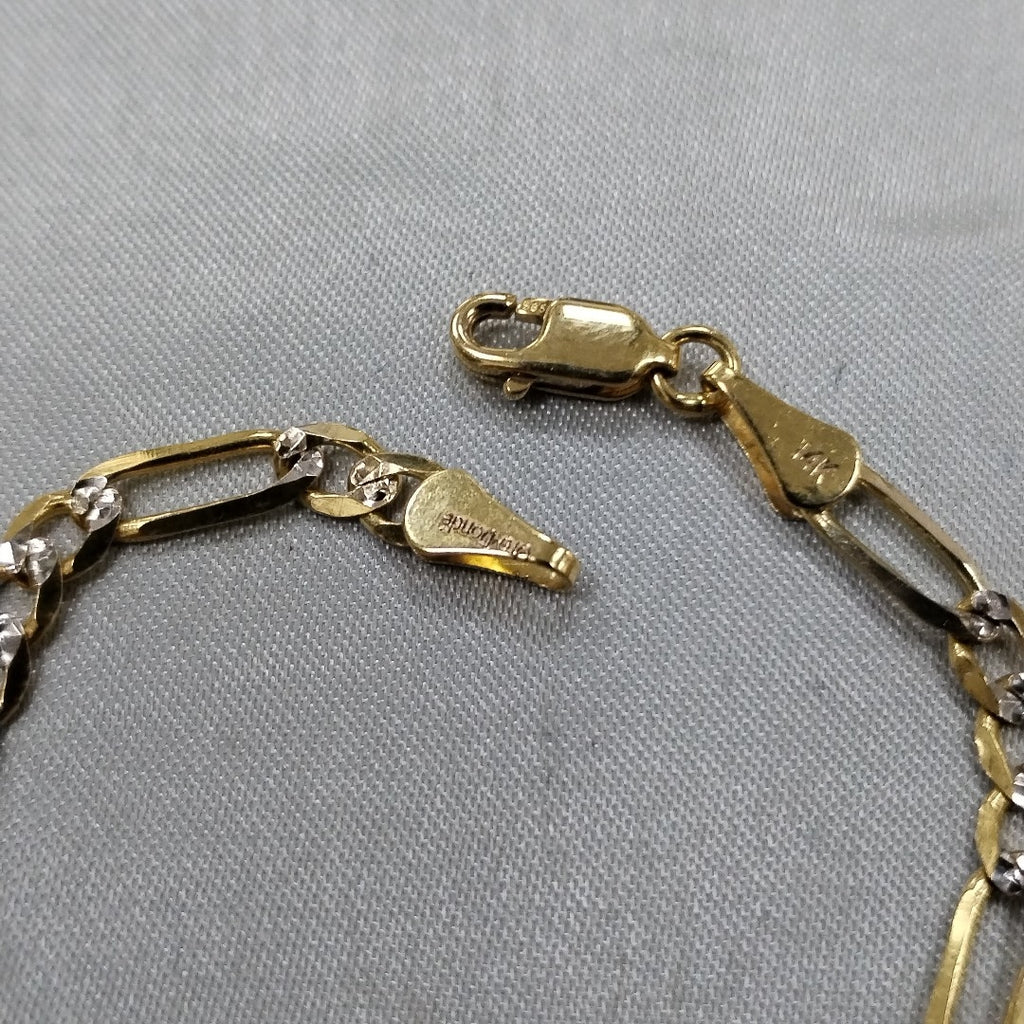 PULSERA 3X1 14K 18 CM 3.9 GR (NUEVO)