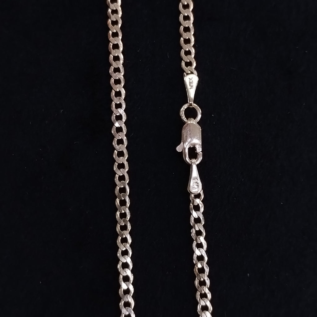 CADENA BARBADA 14K 55 CM 5.1 GR (NUEVO)