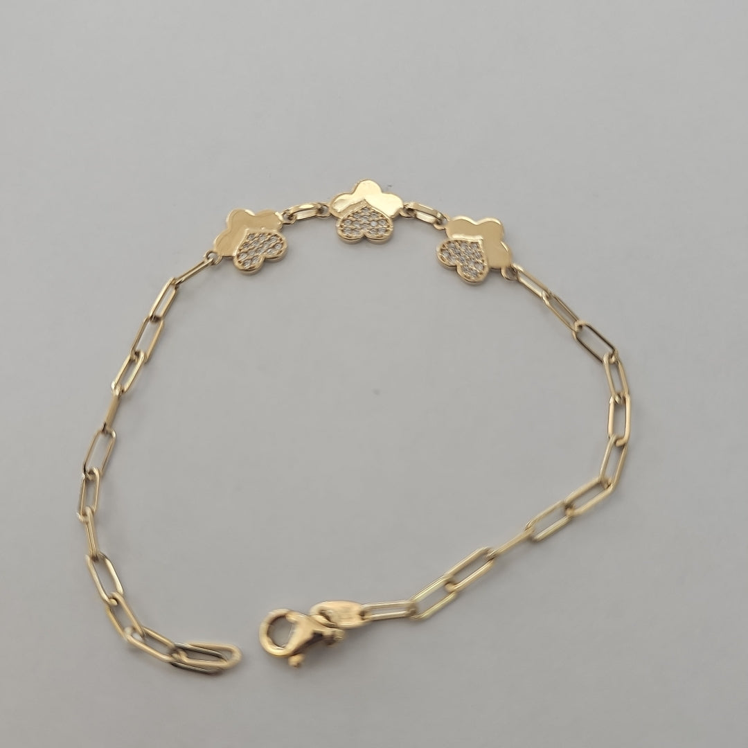 PULSERAS DAMA ORO 14K 3.3 (NUEVO)