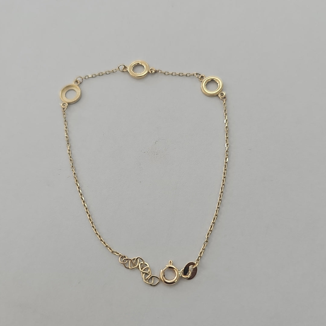 PULSERAS DAMA ORO 10K 1.2 (NUEVO)