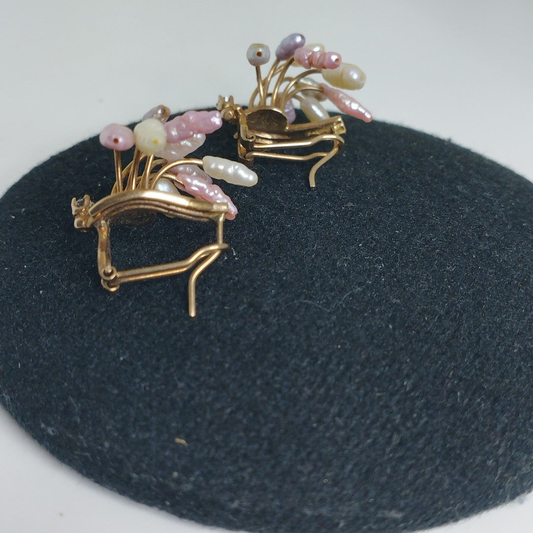 ARETES PAR ORO 8 K 4.7 GRMS (SEMINUEVO)
