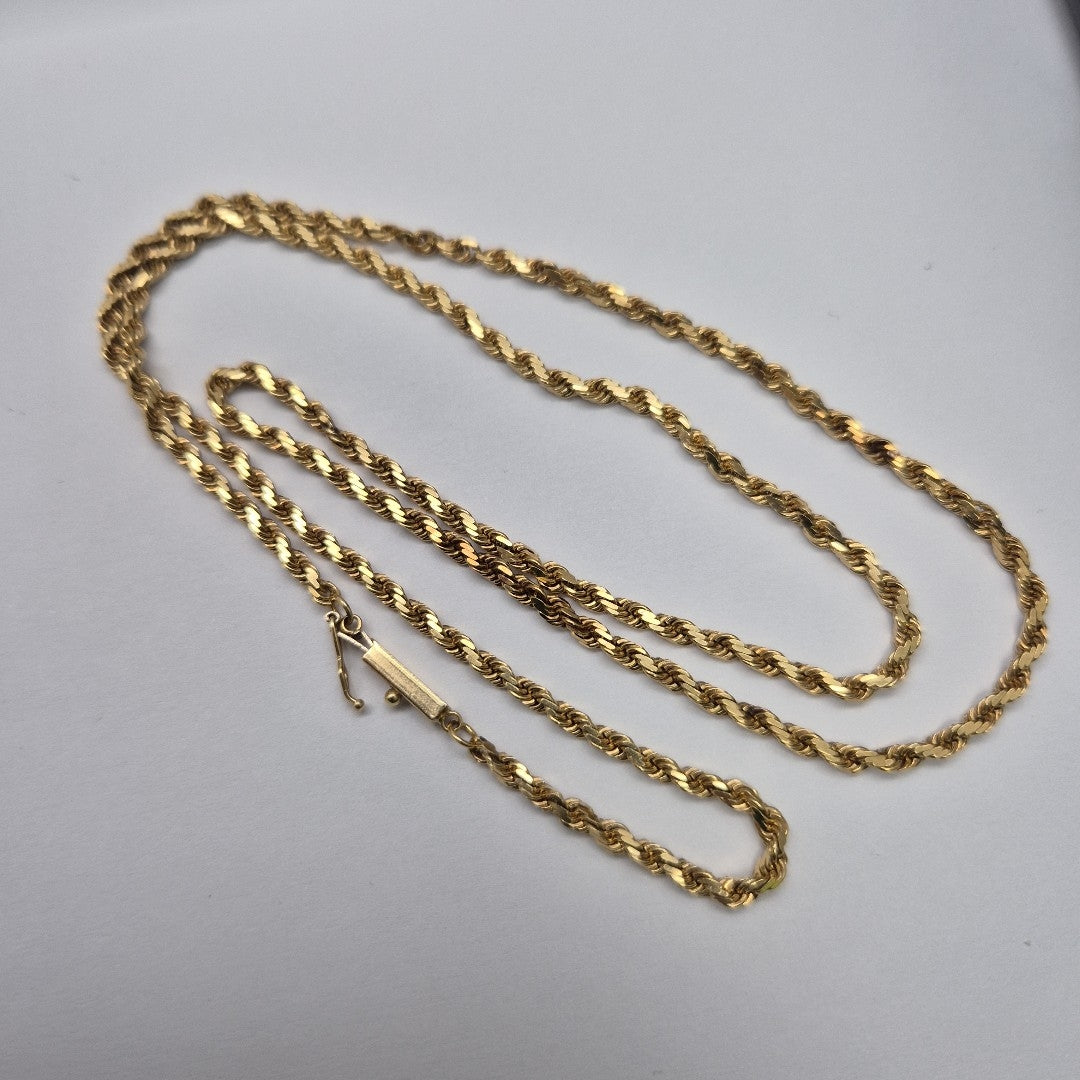 CADENA ORO 14 K 18.8 GRMS (SEMINUEVO)