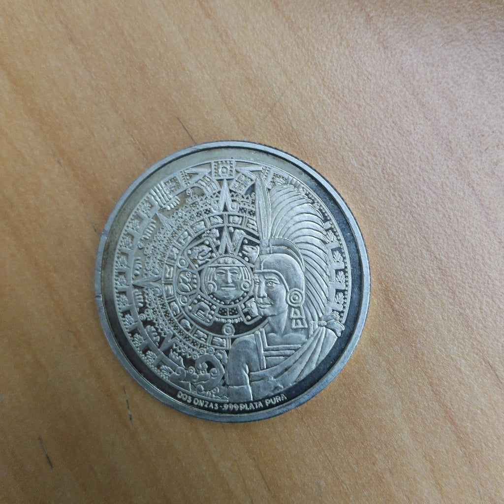 MEDALLA CONMEMORATIVA PLATA 62.3 GRMS (SEMINUEVO)