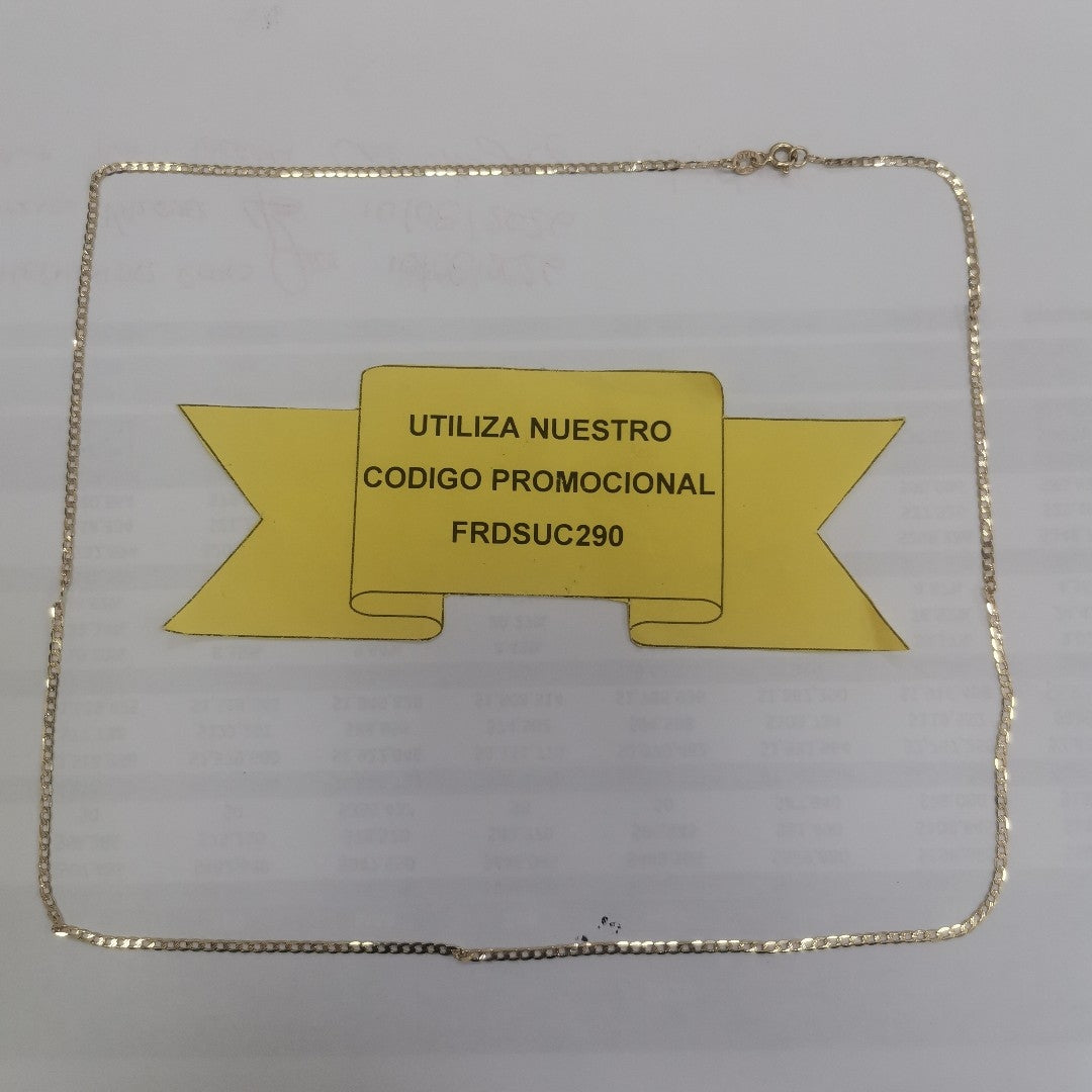 CADENA ORO 10 K 2.6 GRMS (SEMINUEVO)