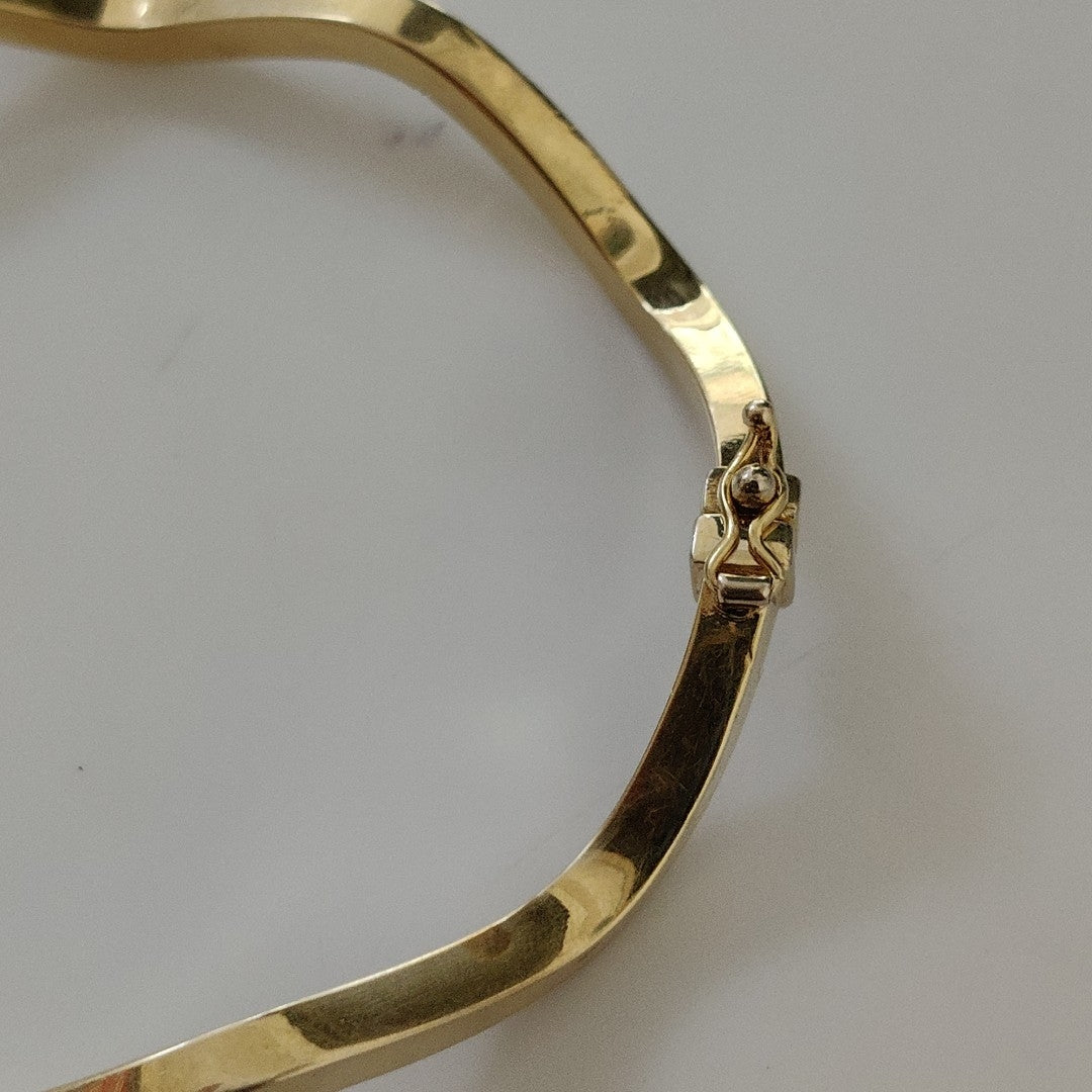 PULSERA RIGIDA ORO 14 K 4,70 GRMS (SEMINUEVO)