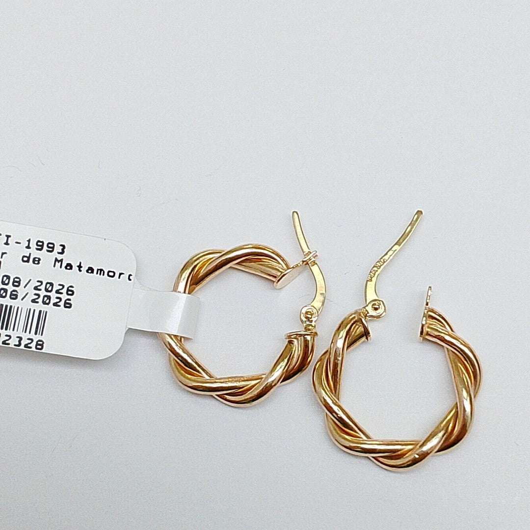 ARRACADAS ORO 14K 1.9 (NUEVO)