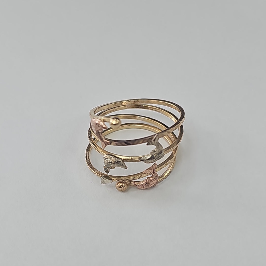 ANILLO ORO 10 K 3,00 GRMS (SEMINUEVO)