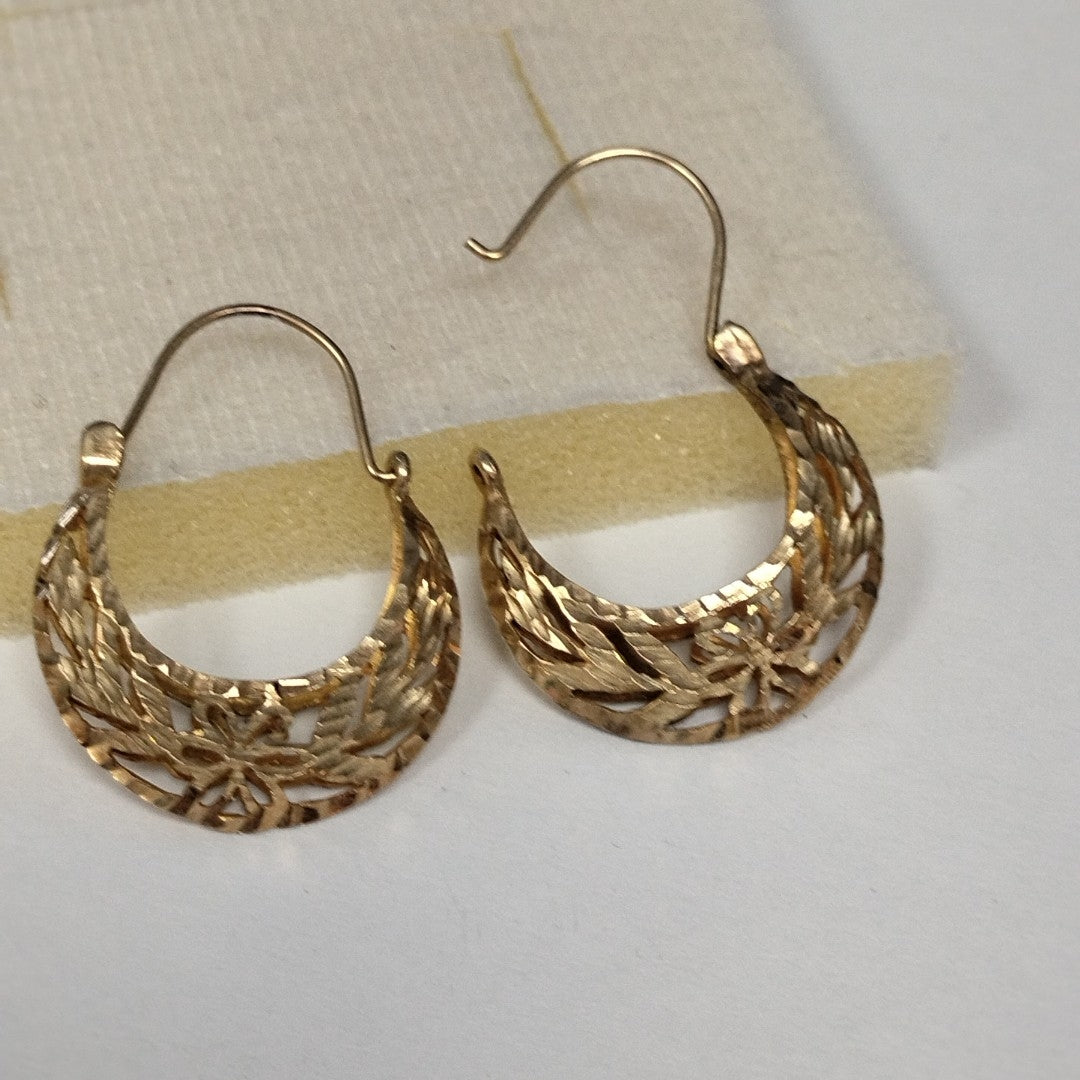 ARRACADAS PAR ORO 8 K 4,30 GRMS (SEMINUEVO)