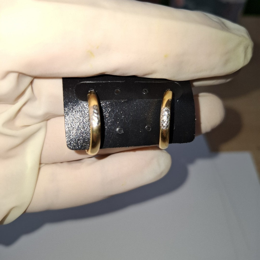 ARRACADAS PAR ORO 14 K 1.4 GRMS (SEMINUEVO)